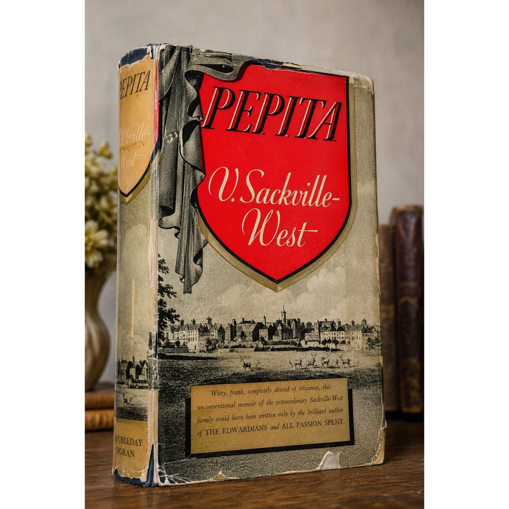 Pepita V Sackville-West 1937 First Edition Doubleday‎ Doran Hardcover Memoir
